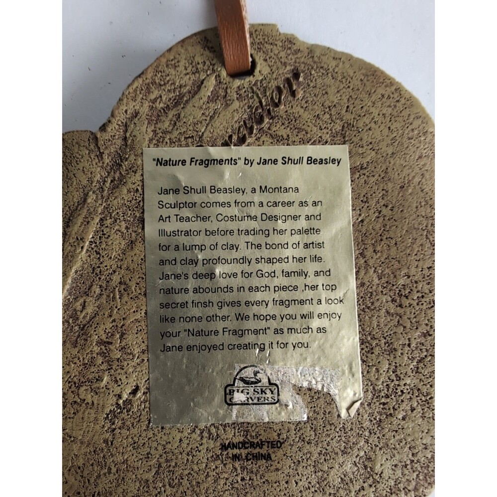 Jane Shull Beasley Black Labrador Dog Christmas Ornament Wall Plaque - Picture 5 of 5